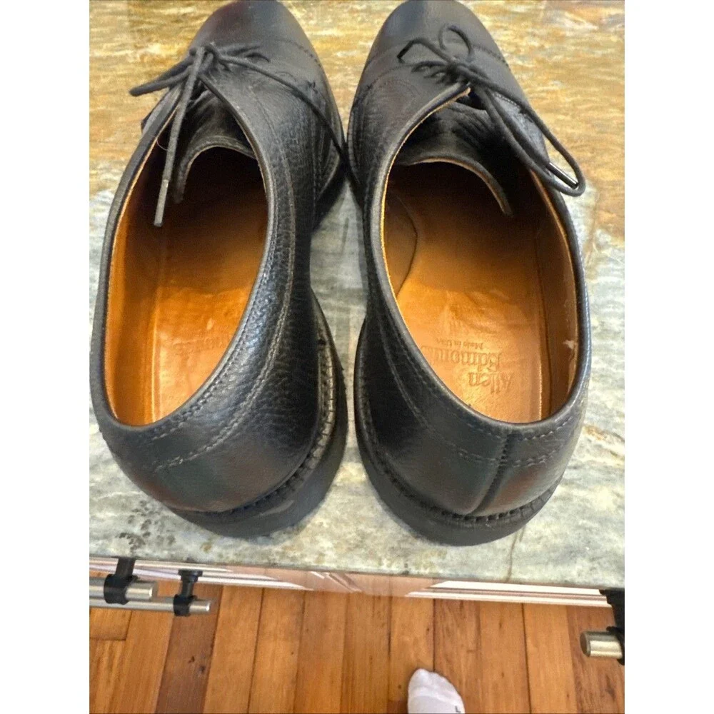 Mens Allen Edmonds “Becker” Business Casual Shoes Size 91/2 D 4802 black